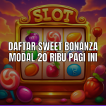 Gambar slot Sweet Bonanza dengan berbagai jenis permen dan buah