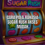 Pola rahasia sugar rush dengan mesin slot berwarna-warni